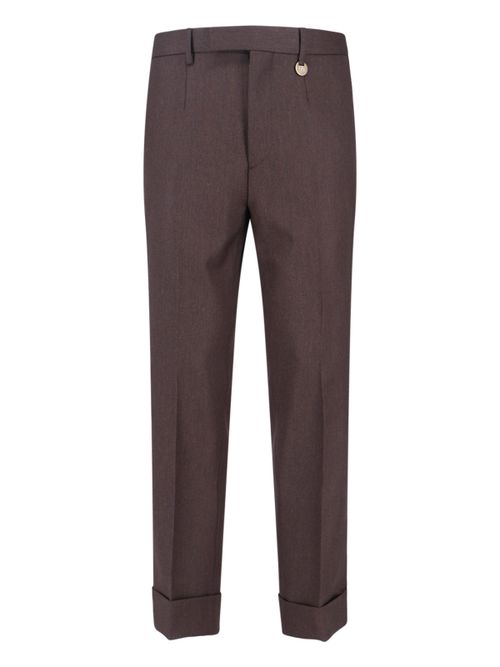100% Wool Tailored Trousers for Men
