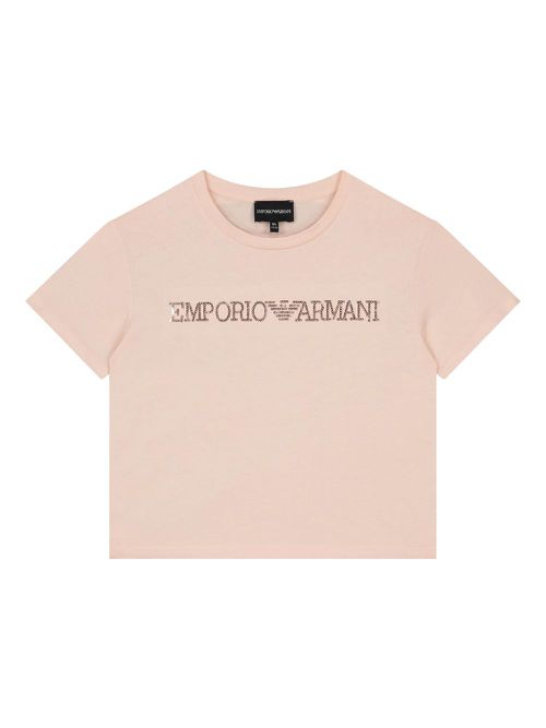 Sequins-embellished T-shirt - Pink