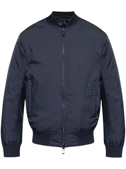 Reversible bomber jacket - Blue