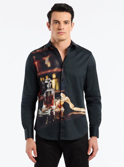 Robert Graham Robert Graham Distilled Spirit Long Sleeve Button Down Shirt