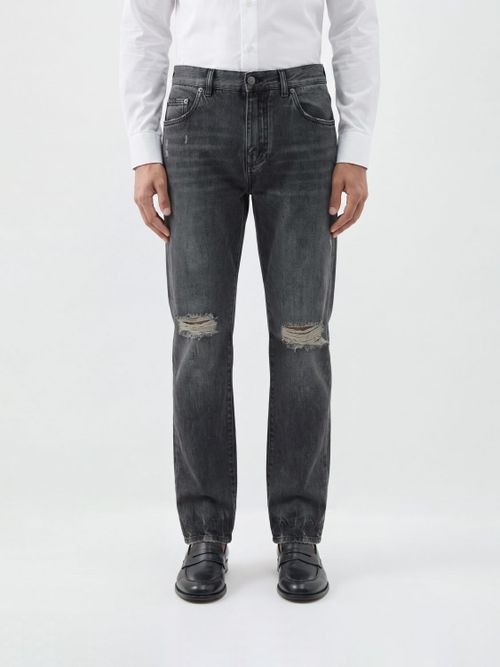 Jeans Men color Grey