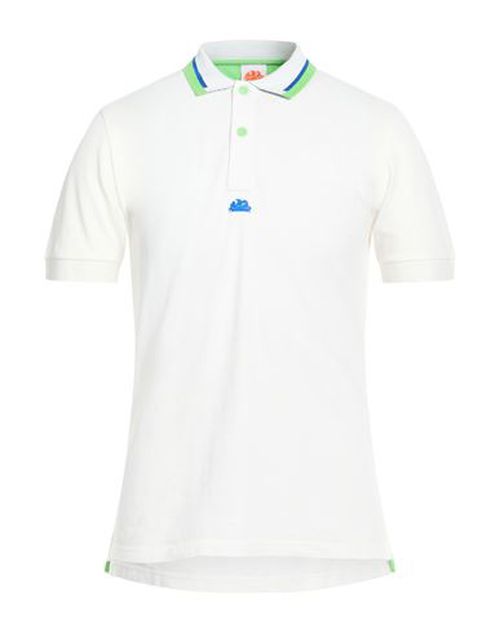 Man Polo shirt White Size L Cotton