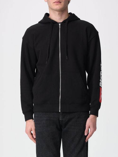 Sweatshirt Men color Black