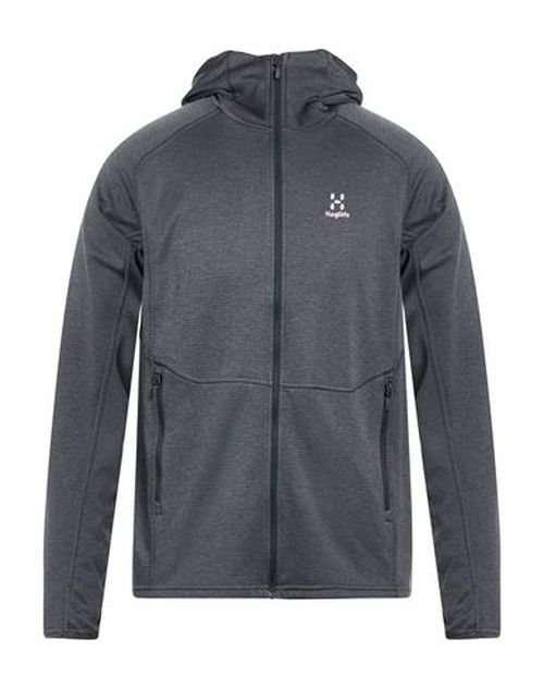 Haglöfs Man Sweatshirt Charcoal Size S Polyester, Recycled polyester