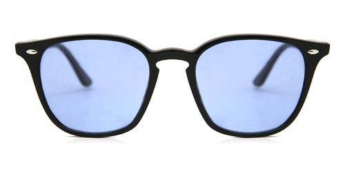 Ray-Ban RB4258F Asian Fit 601/80 Men's Sunglasses Black Size 52