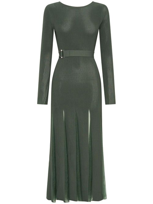 Olympia midi dress - Green