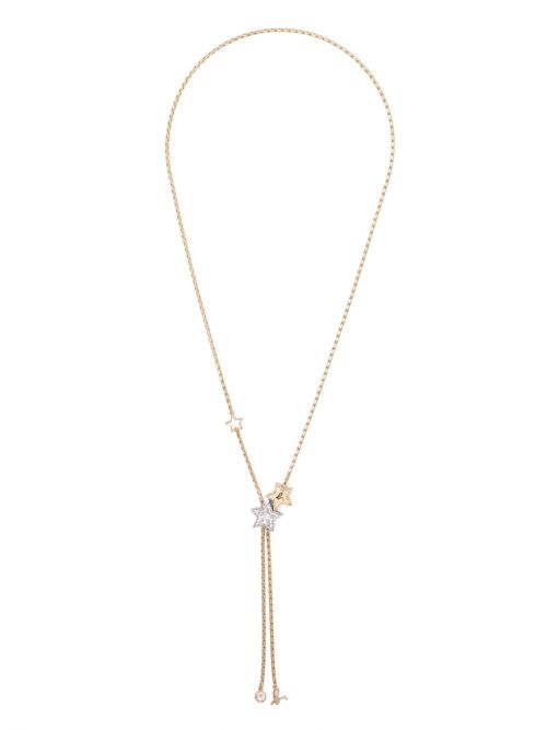 Logo star shape necklace - Gold