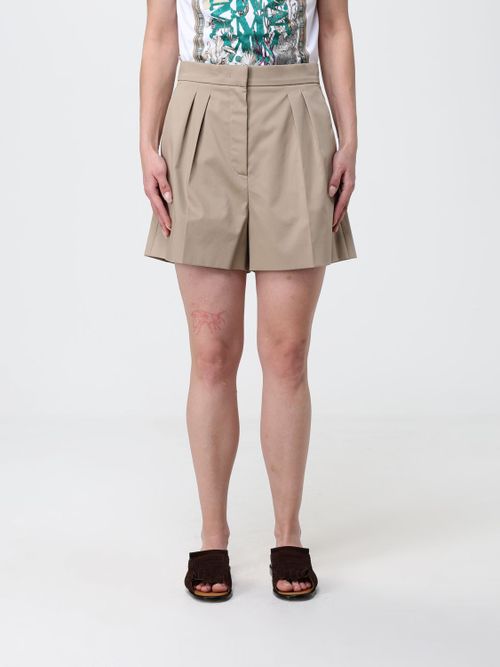 Shorts Woman color Kaki