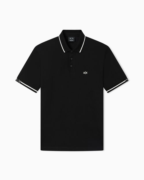 Classic and Refined Cotton Piqué Polo Shirt