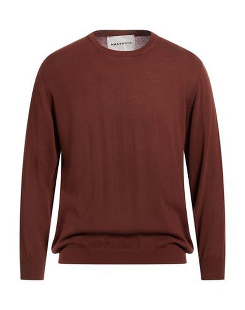 Man Sweater Brown Size XL Cotton
