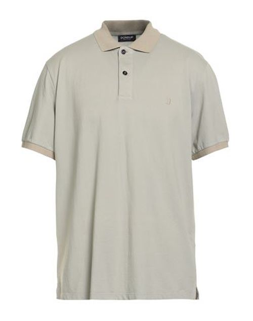 Man Polo shirt Beige Size L Cotton, Polyamide