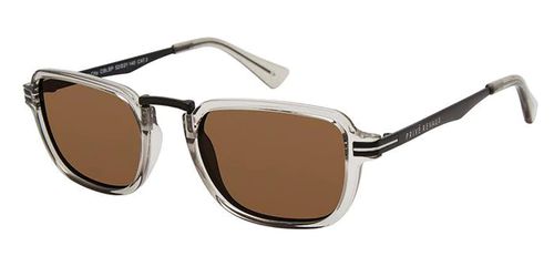Polarized Bronze Rectangular Mens Sunglasses THE CITY/S 0CBL/SP 52