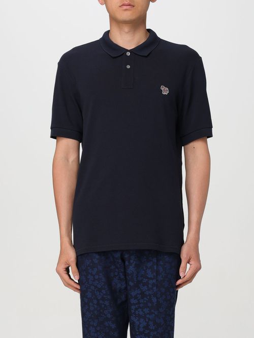 Polo Shirt Men color Blue