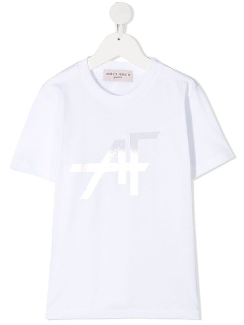 Logo-print T-shirt - White