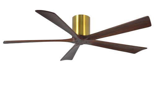 Matthews Irene 60" Indoor Ceiling Fan in Brushed Bra