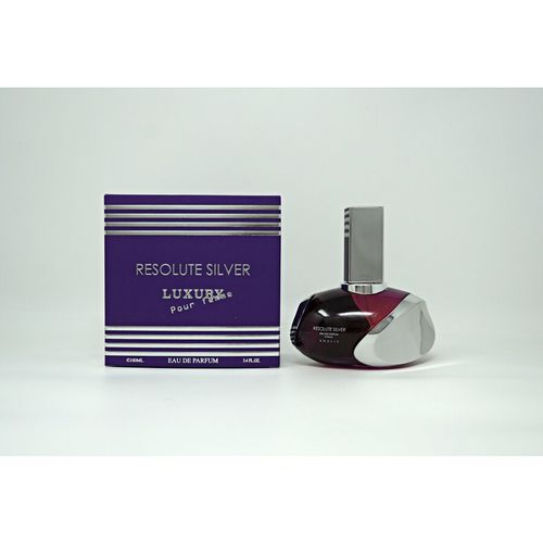 Ladies Resolute Silver Luxury Collection EDP Spray 3.4 oz Fragrances 6290360814803