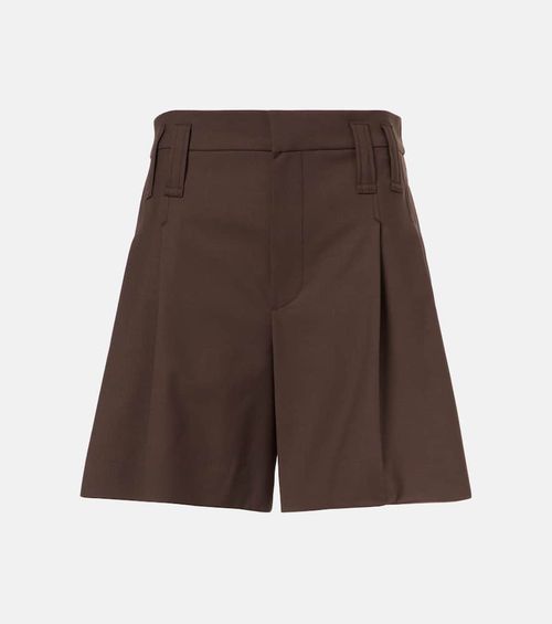 Brunello Cucinelli Monili wool-blend Bermuda shorts