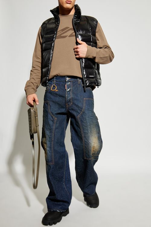 Jeans 'Loose', Men's, Navy Blue