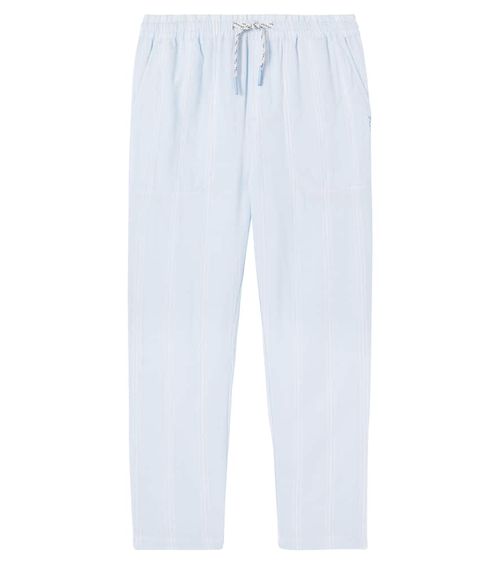 Scotch & Soda Kids Striped cotton pants