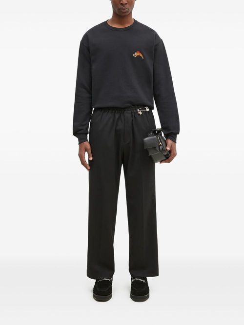 Safety-pin trousers - Black