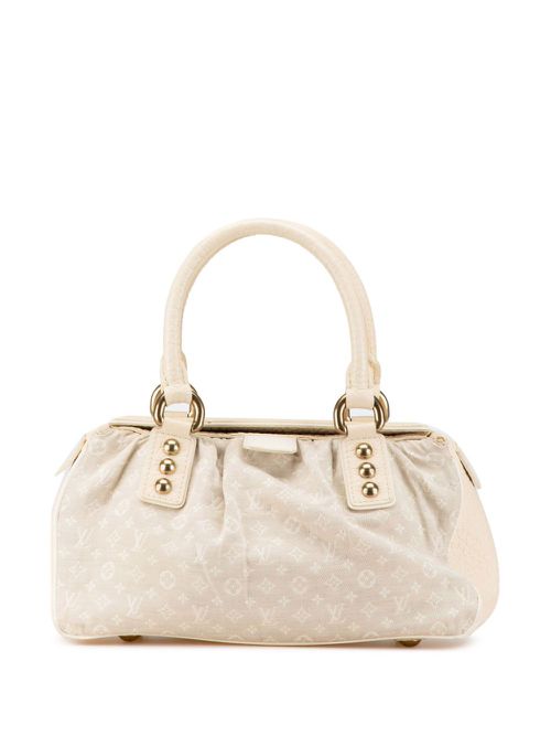 2005 Monogram Mini Lin Trapeze PM handbag - Brown