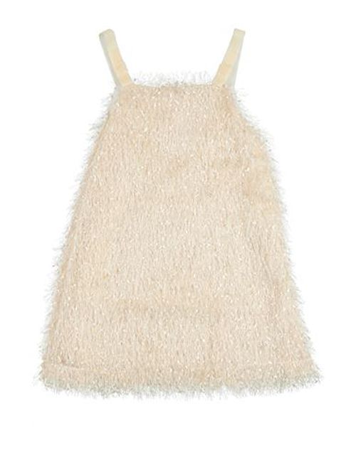 Monnalisa Kid Girl Kids' dress Beige Size 12 Polyester