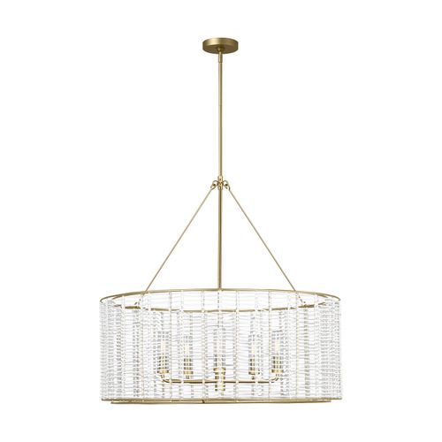 Powder-Coated Brass Chandelier from the Winslow Collection