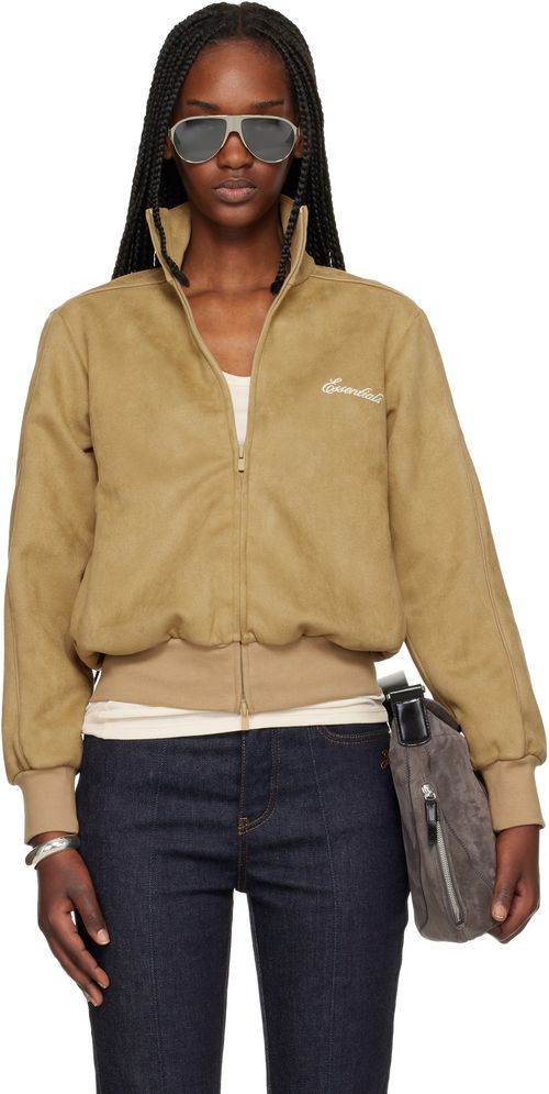 Tan Signature Vintage Fit Track Jacket