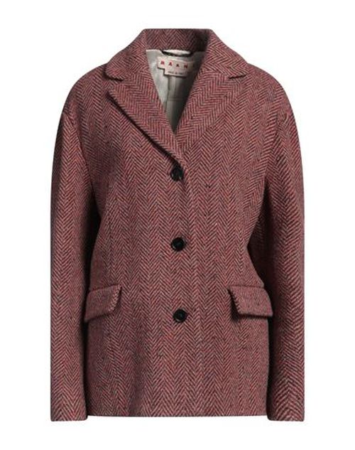 Woman Coat Brick