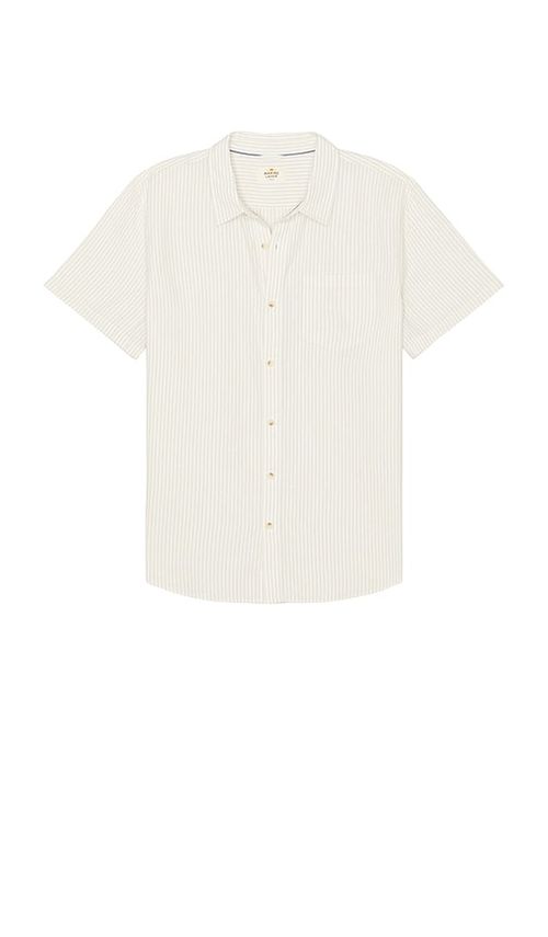 Marine Layer Better Than Linen Shirt in Cream. -  XL/1X also in