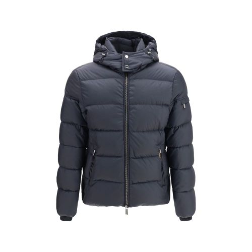 Down Jacket — Blue