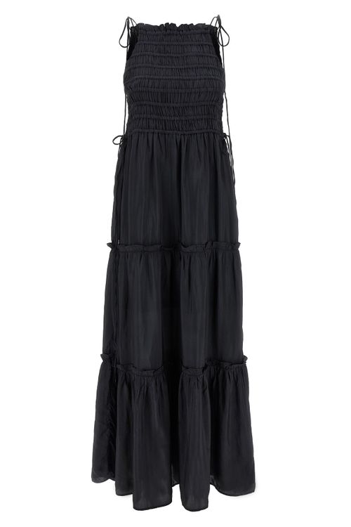 'Black Smock Tie' Dress