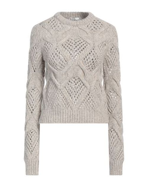 Woman Sweater Light grey Size S Wool, Polyamide