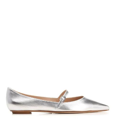 Emilia Metallic Mary Jane Flats