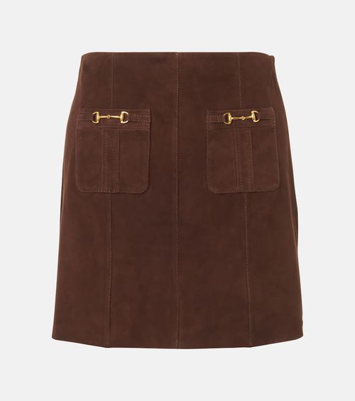 Wiley suede miniskirt