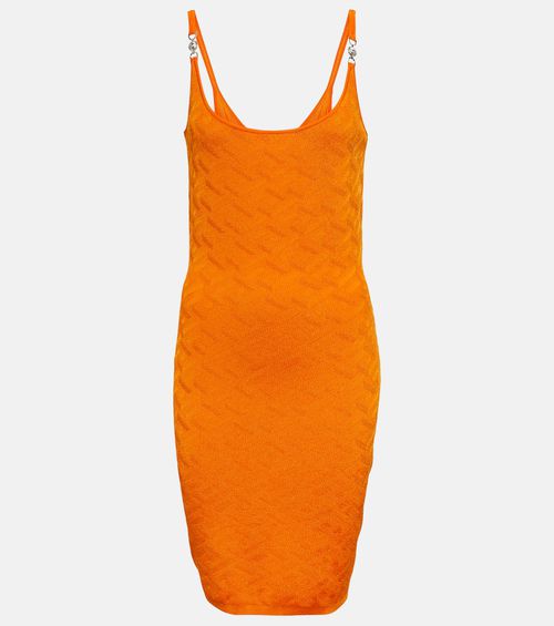 Medusa '95 La Greca jacquard minidress