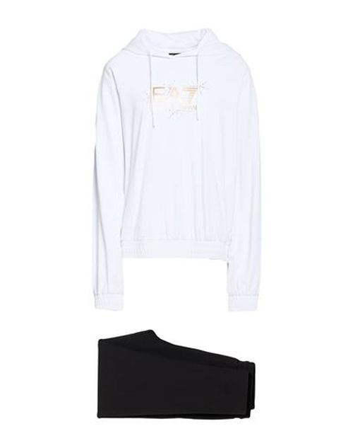 Woman Tracksuit White Size XS Cotton, Modal, Elastane