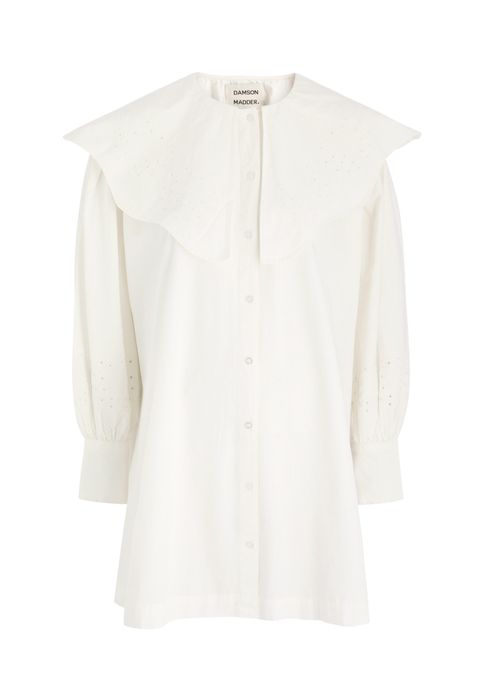 Mimi Broderie Anglaise Cotton Mini Dress