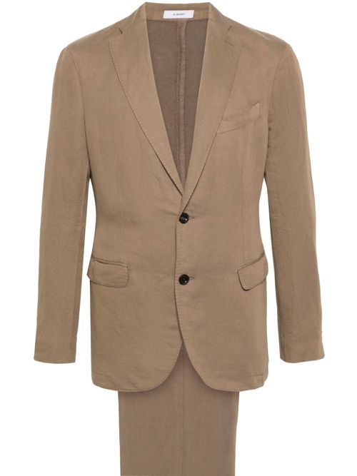 Single-breasted suit - Brown