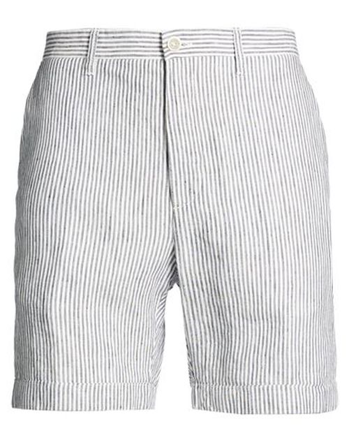 Man Shorts & Bermuda Shorts Midnight blue Size 28 Linen