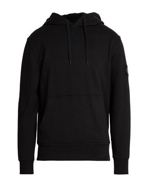 Man Sweatshirt Black Size XL Cotton