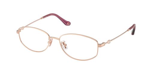 Coach HC5144TD Asian Fit 9470 Women's Eyeglasses Gold Size 54 (Frame Only) - Blue Light Block Available