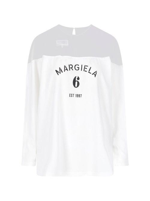 Printed Logo Jersey Top