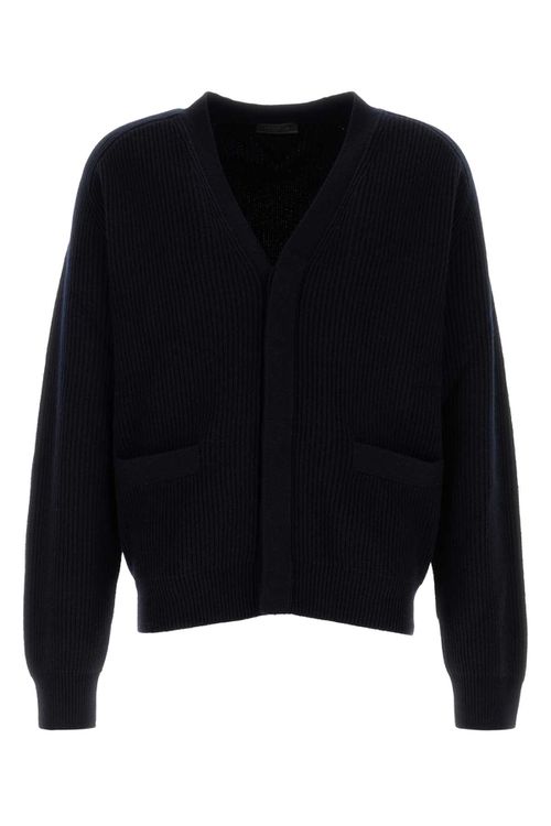 Dark Blue Cashmere Cardigan