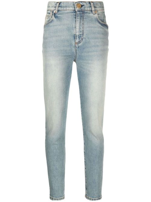 Mid-rise skinny jeans - Blue