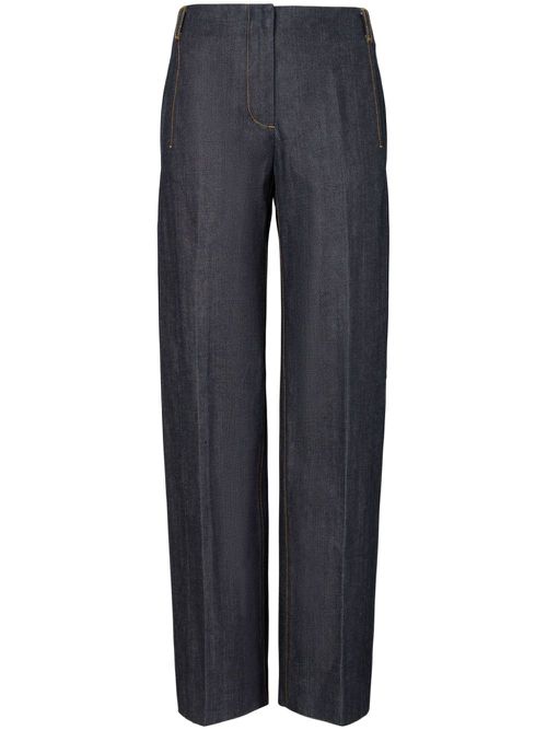 Selvedge straight-leg jeans - Blue