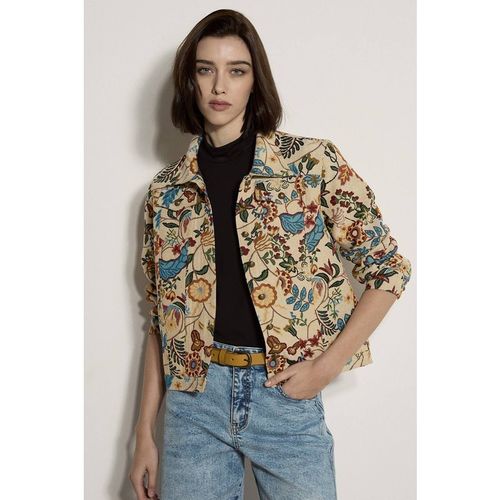 Apricot Floral Tapestry Jacket