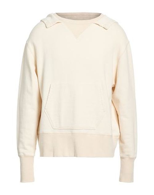 Man Sweatshirt Ivory Size M Cotton