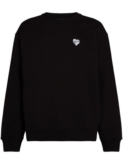 K/Heart sweatshirt - Black