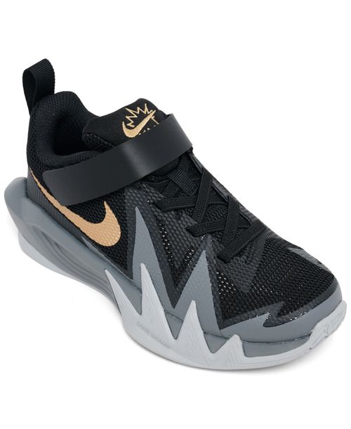 Little Kids S.t. Dynamite Basketball Sneakers from Finish Line - Black, Gold